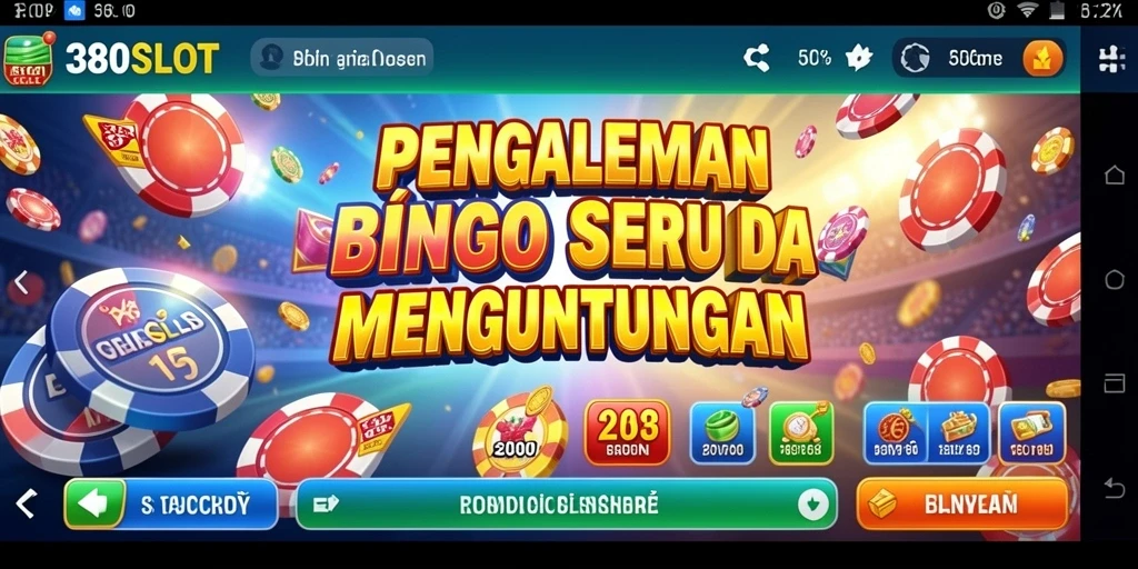 Gameplay seru Bingo di 380SLOT yang menarik dan interaktif.