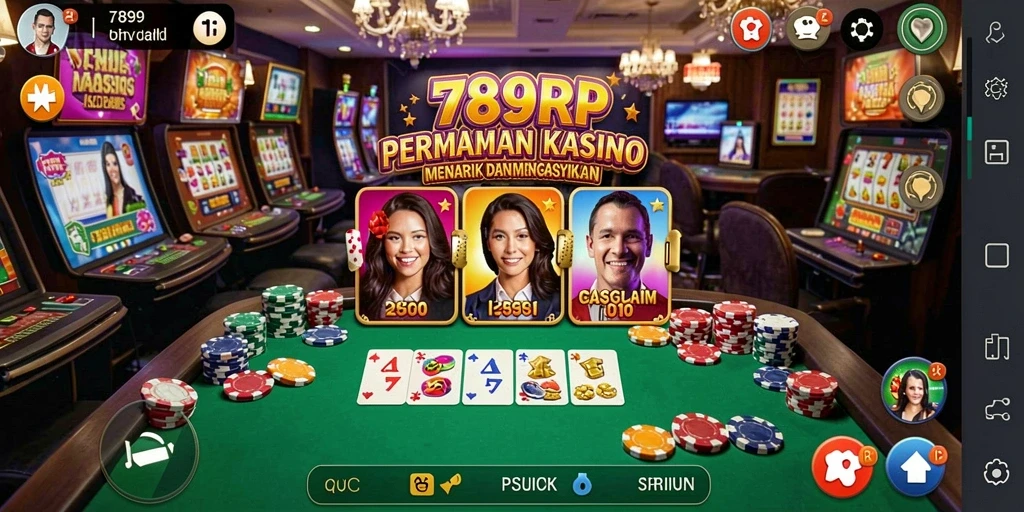 Screenshot gameplay menarik dari 789RP yang menampilkan suasana Kasino.