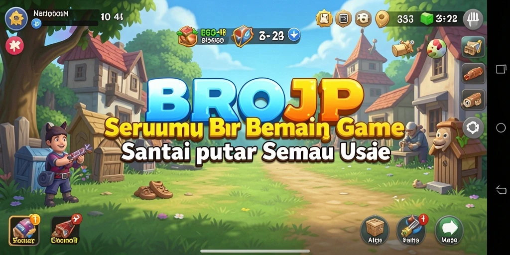 Screenshot <strong>BROJP</strong> menunjukkan gameplay yang seru dan mengasyikkan.