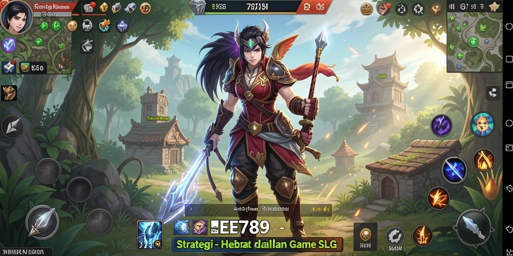 Penggambaran seru gameplay strategi dari EE789.