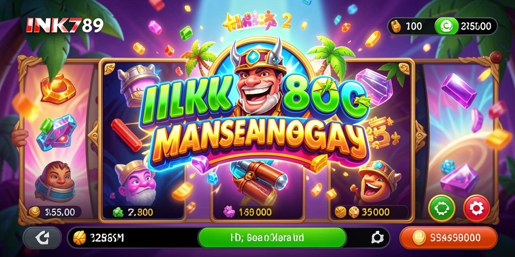 Tampilan gameplay menarik dari INK789 yang menampilkan slot yang seru.