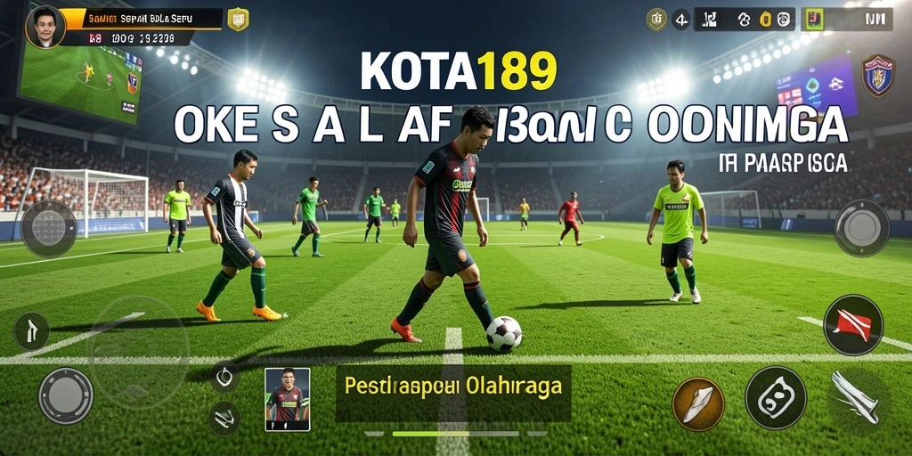 Gameplay menarik dalam KOTA189 dengan pengalaman sepak bola yang mendebarkan.