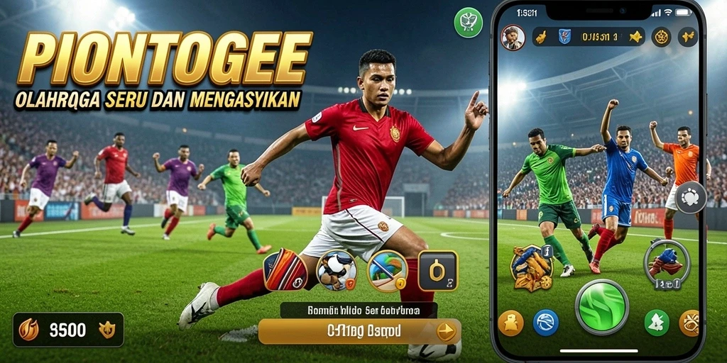 Tampilan gameplay yang menarik dalam <strong>PIONTOGEL</strong> dengan aksi olahraga seru.