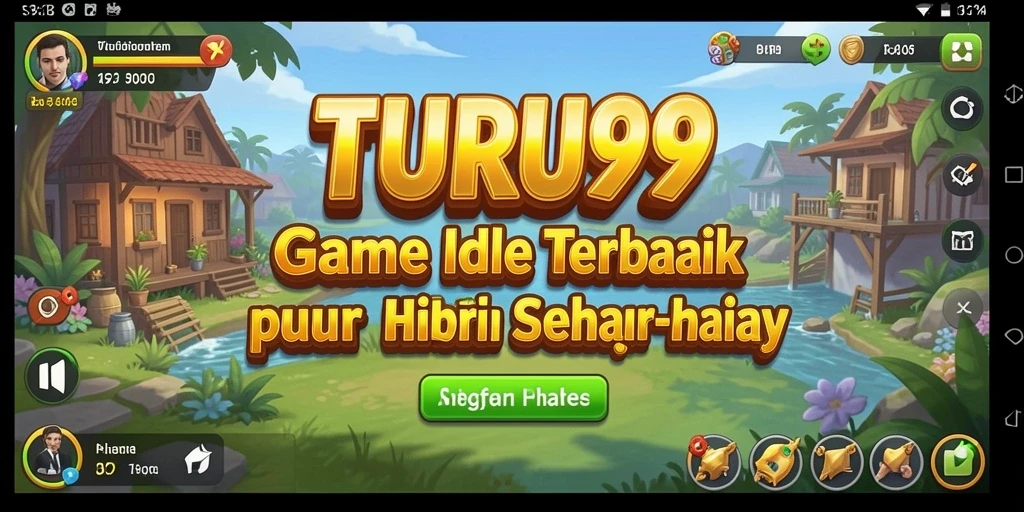 Tampilan gameplay TURU99 dengan mekanisme Idle yang menarik.